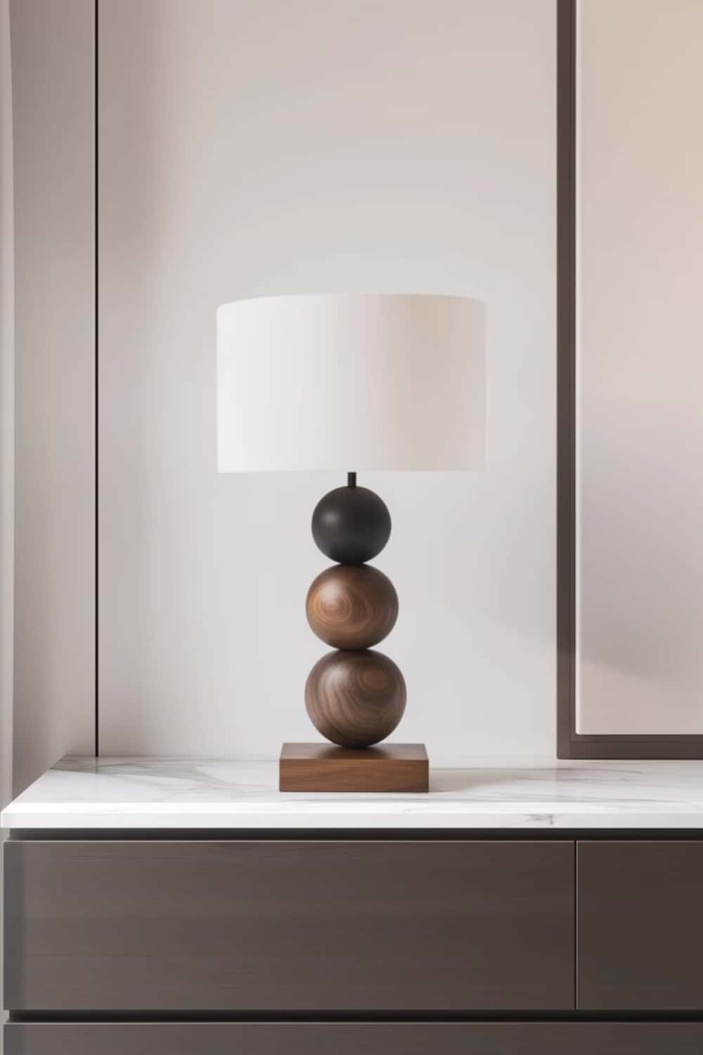 Wooden Table Lamp Wooden Desk Lamp Handmade Desk Lamp Wooden Bedside Lamp