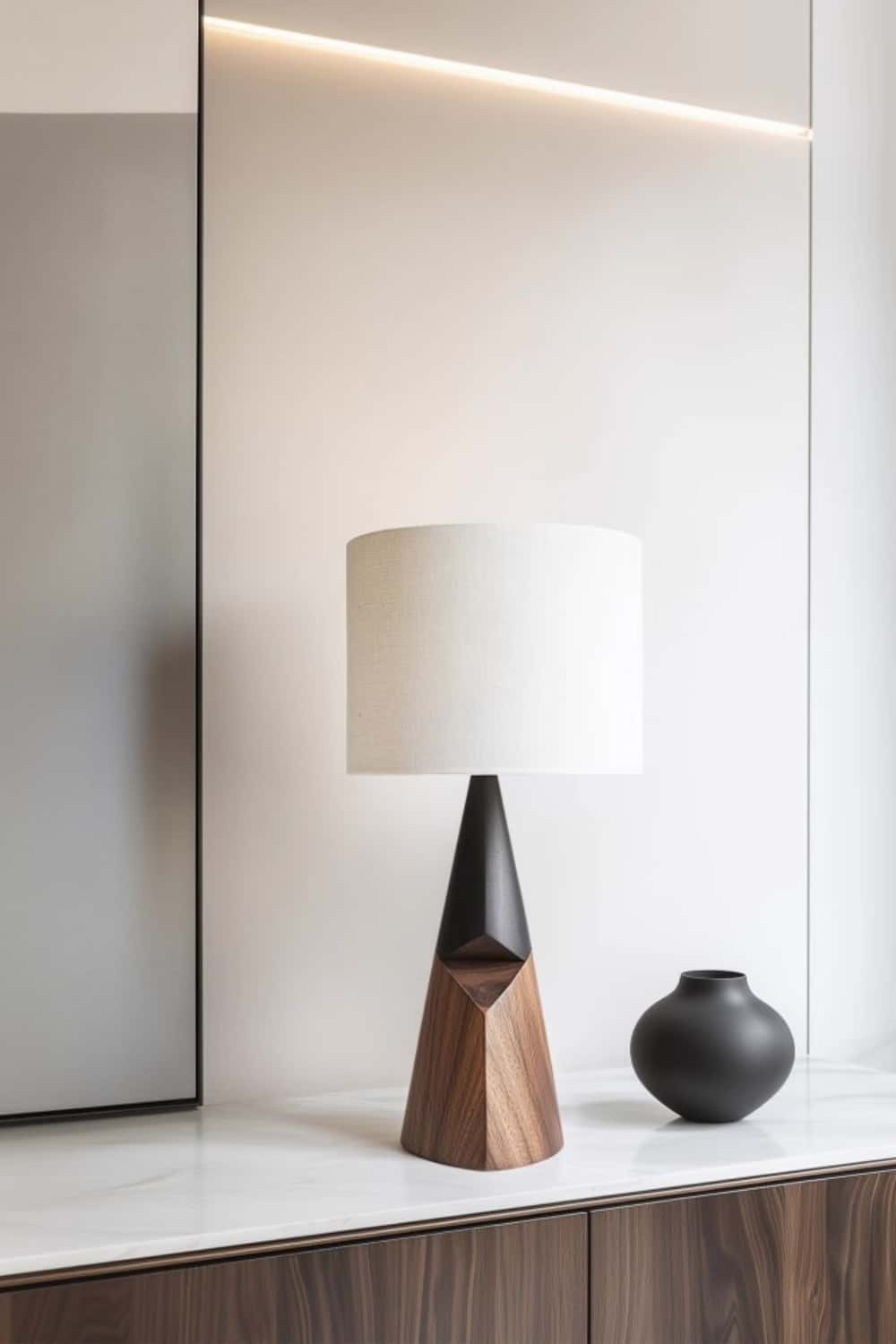 Wooden Table Lamp Wooden Desk Lamp Handmade Desk Lamp Wooden Bedside Lamp