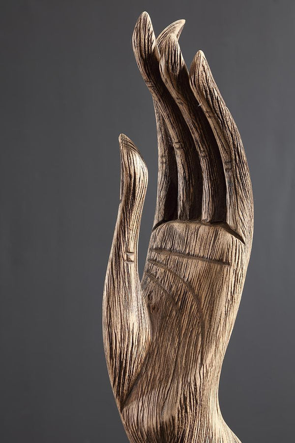 Human Wood Carving Body Carving Hand Wood Sculpture Wooden Art Carved Wooden Ornaments Modern Wood Sculpture