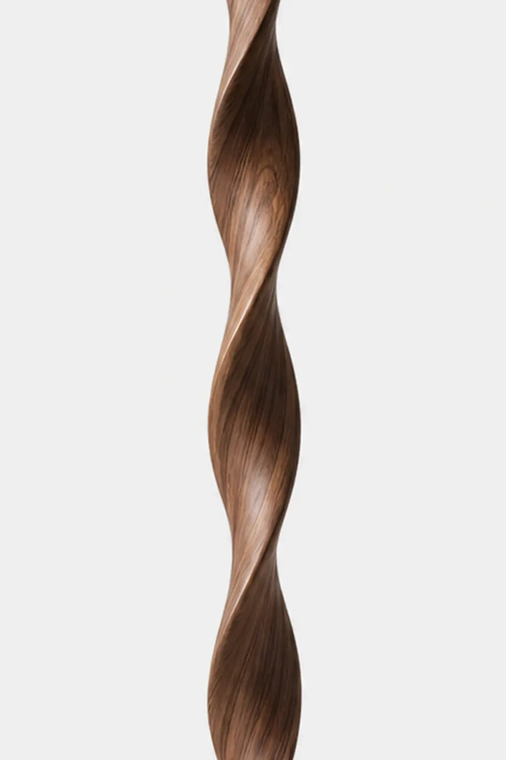 Artistic Spiral Wood Floor Lamp Ideal For Modern Living Rooms And Bedrooms