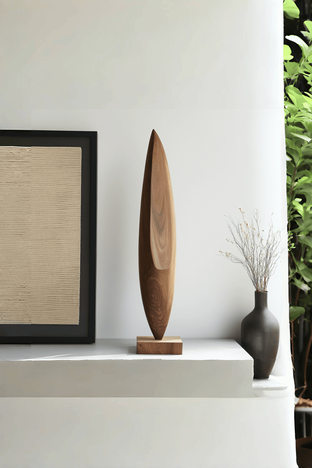 Abstract Wooden Sculpture From Wood Carvings Near Me Hand Carved Wood