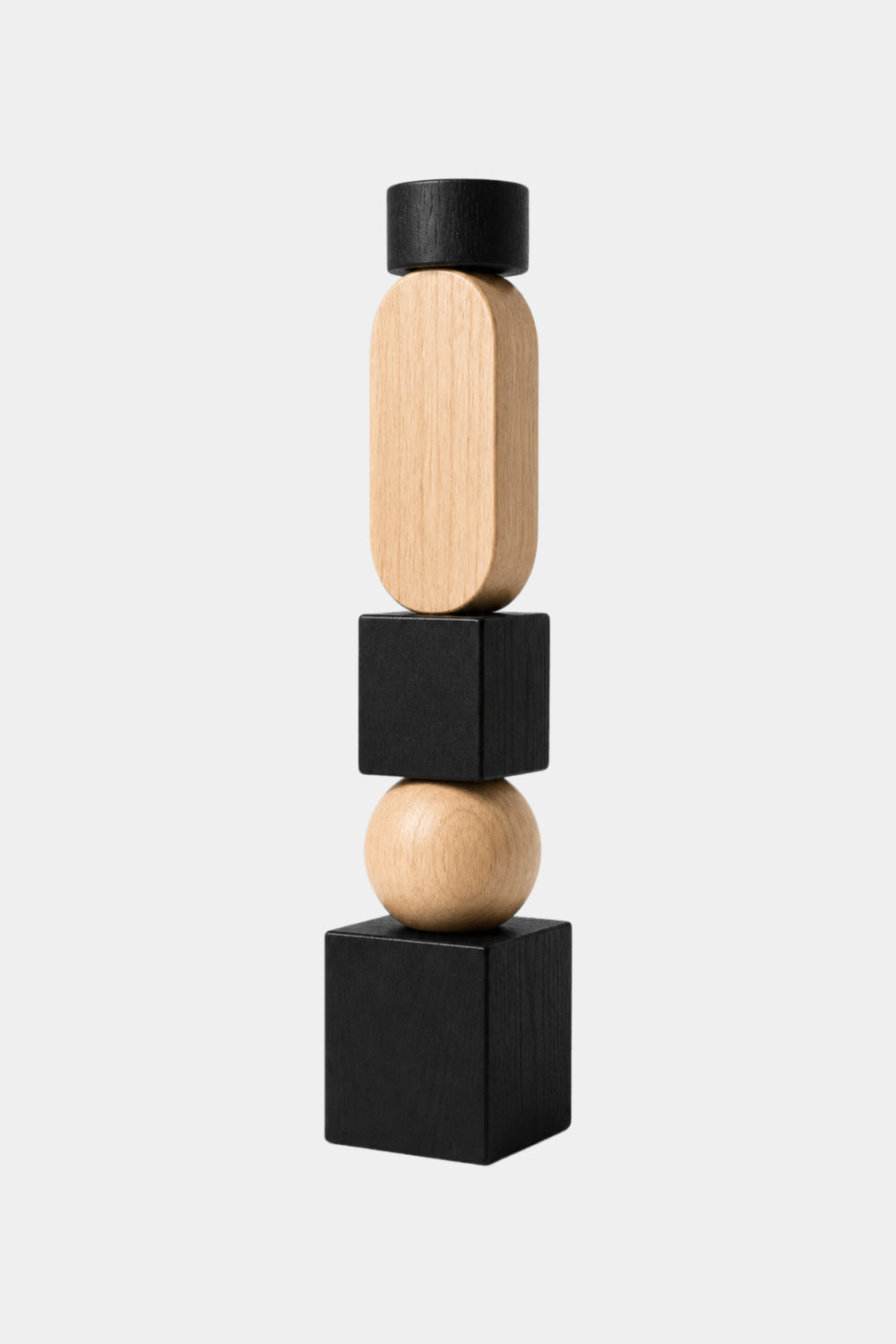 Large Handmade Abstract Wood Sculpture Modern Minimalist Floor Standing Art For Living Room Decor