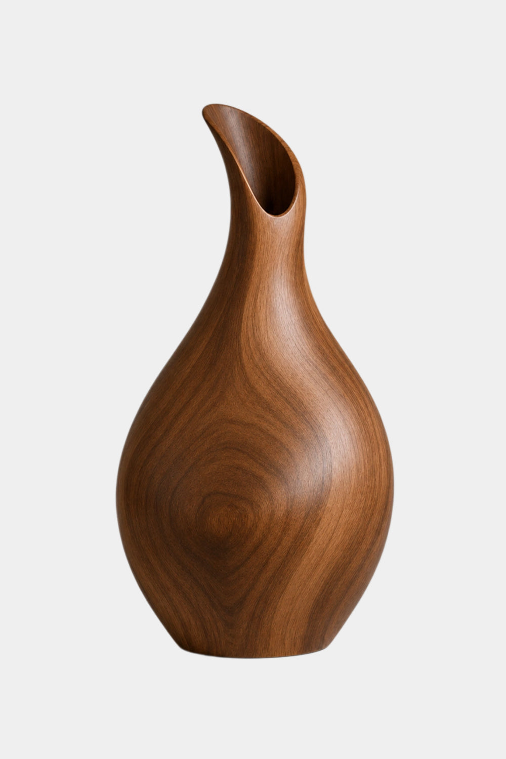 Handmade Abstract Wooden Vase For Modern Minimalist Home Decor And Gift Ideas