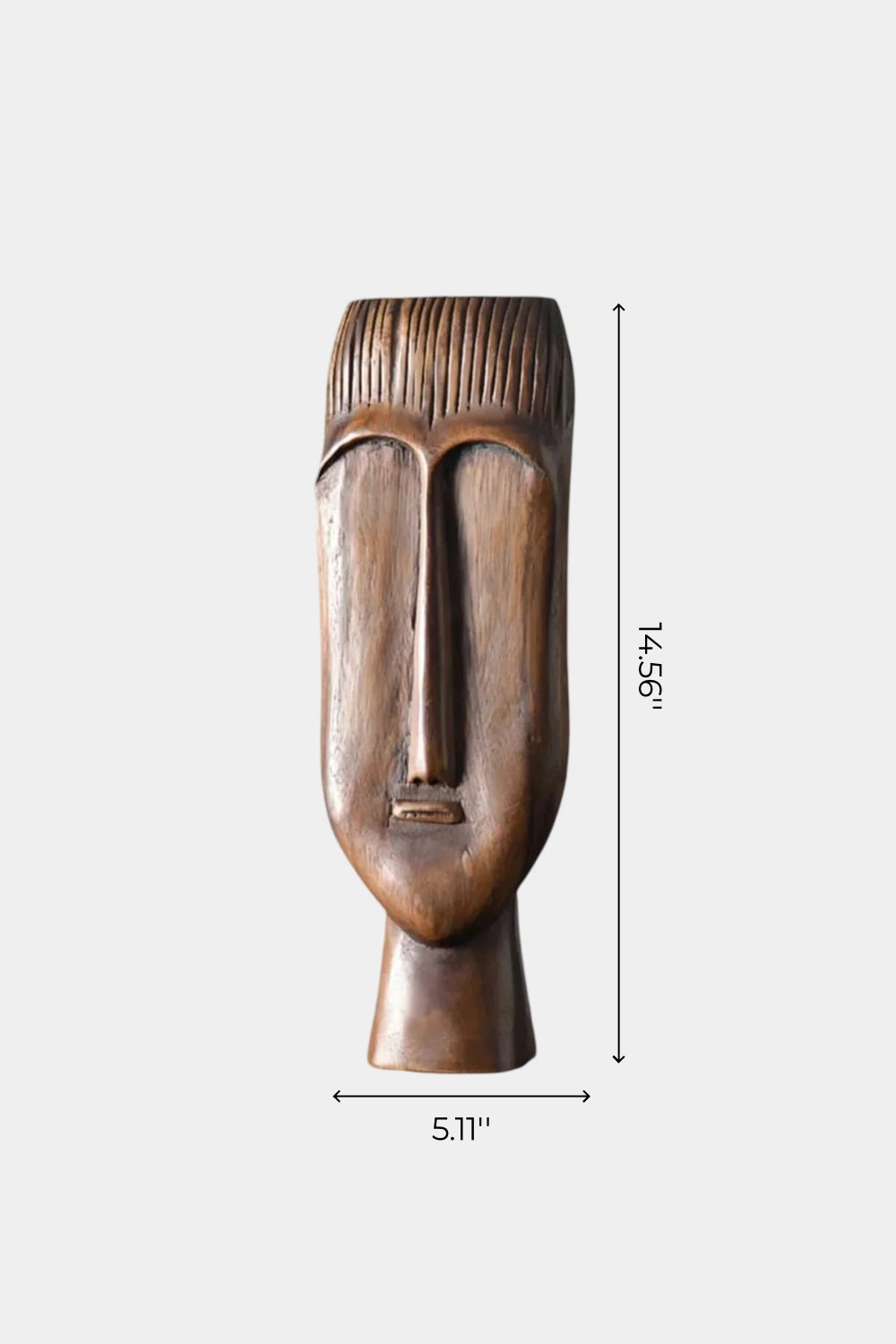 Hand Carving Abstract Ornament Art Ornament Desktop Decoration Natural Wood Sculpture