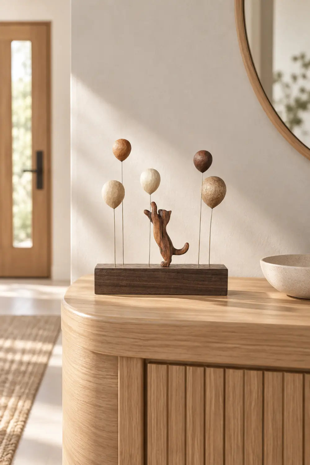 Cat Wood Carving Wooden Cat Statues Cat Wood Sculpture Wooden Cat Sculptures Animal Wood Sculpture 