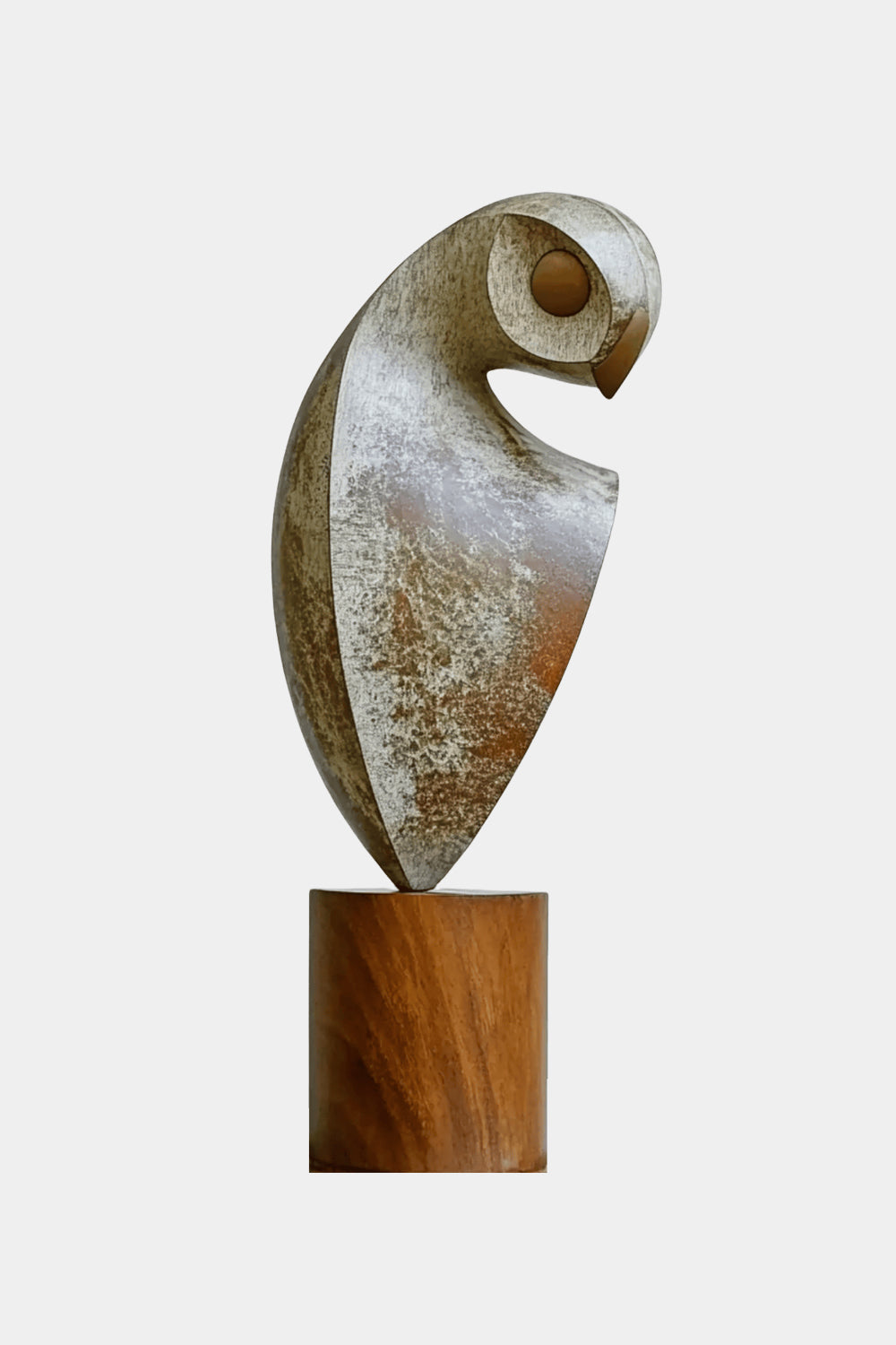 Hand Carved Hand Wooden Bird Sculpture Animals Wood Sculpture Statue