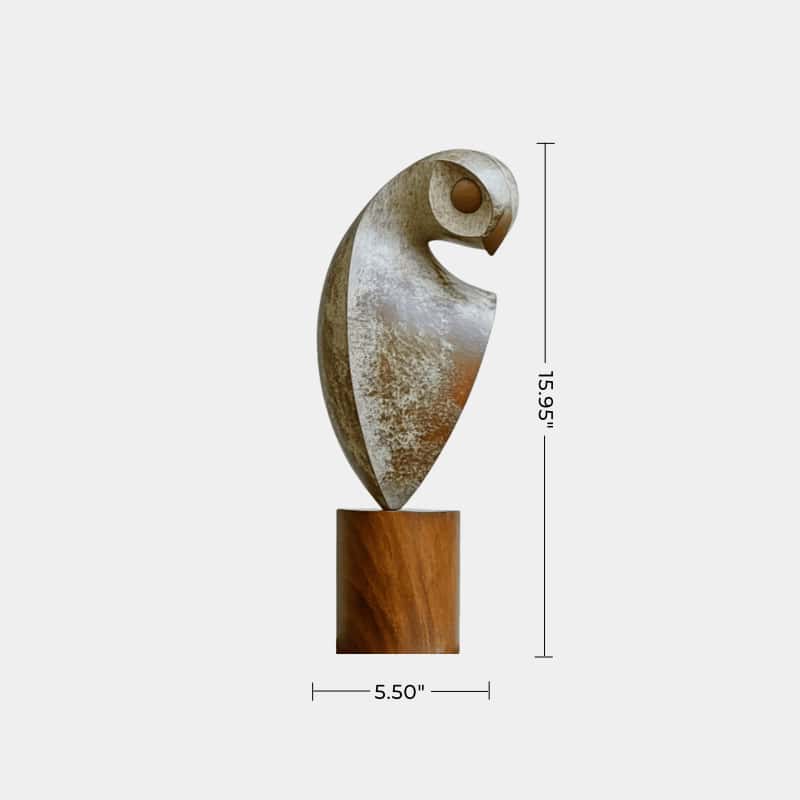 Hand Carved Hand Wooden Bird Sculpture Animals Wood Sculpture Statue