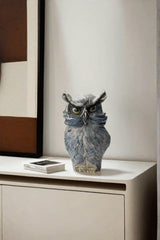 Animal Pottery Sculpture Animal Pottery Clay Owl Carving Pottery Owl Carvings Ceraminc Owl Statue