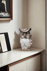 Animal Pottery Sculpture Animal Pottery Clay Owl Carving Pottery Owl Carvings Ceraminc Owl Statue