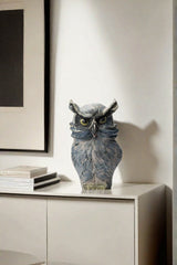 Animal Pottery Sculpture Animal Pottery Clay Owl Carving Pottery Owl Carvings Ceraminc Owl Statue