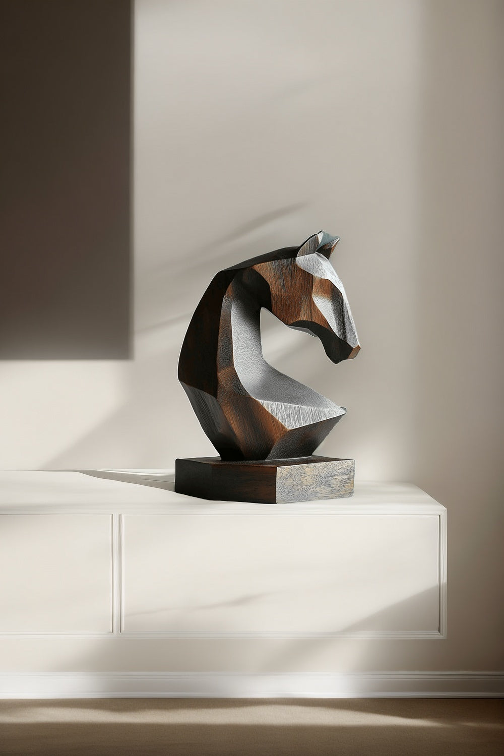 Wood Horse Head Sculpture Carving Horses In Wooden Carved Animals