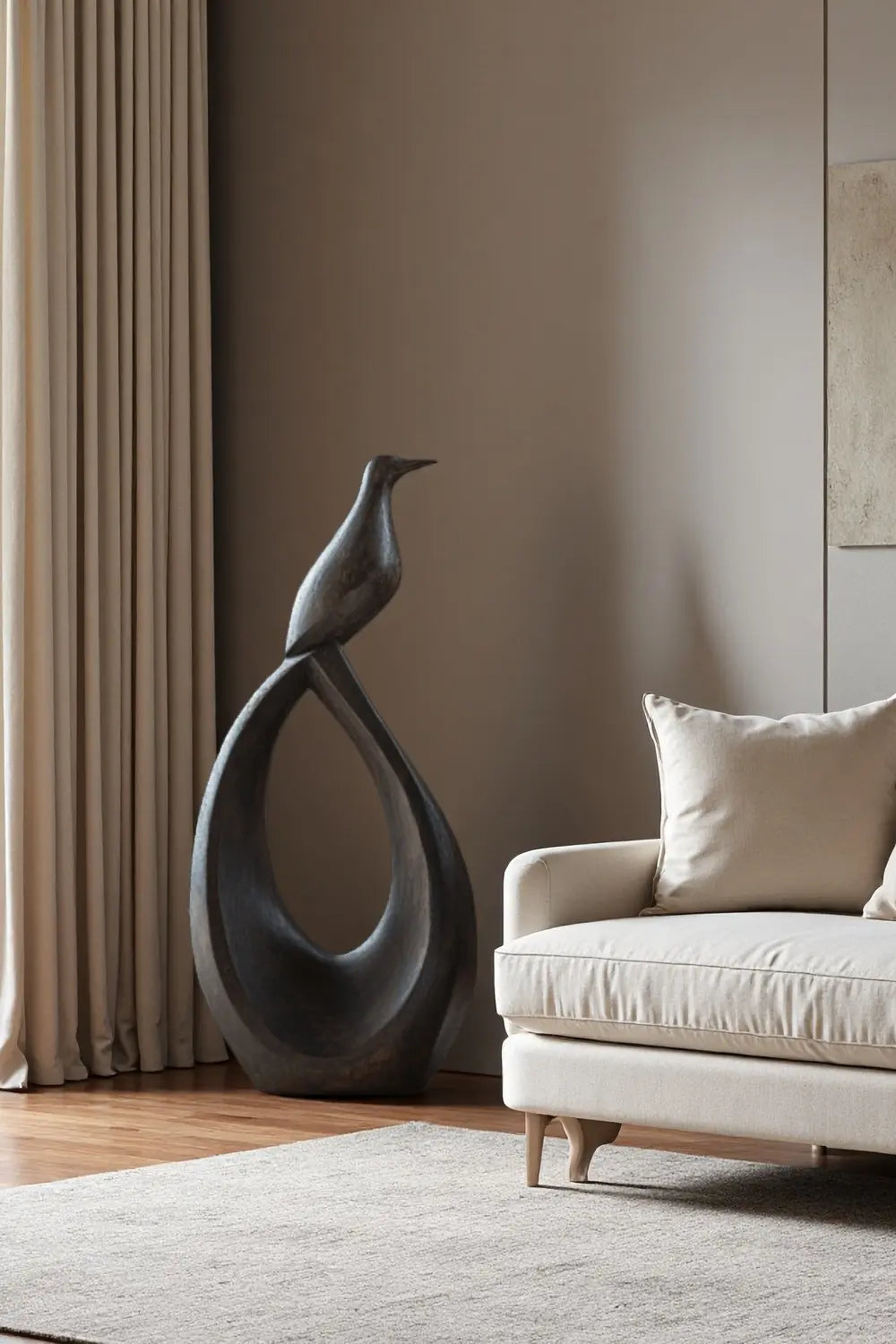 Bird Wood Sculpture #WA147