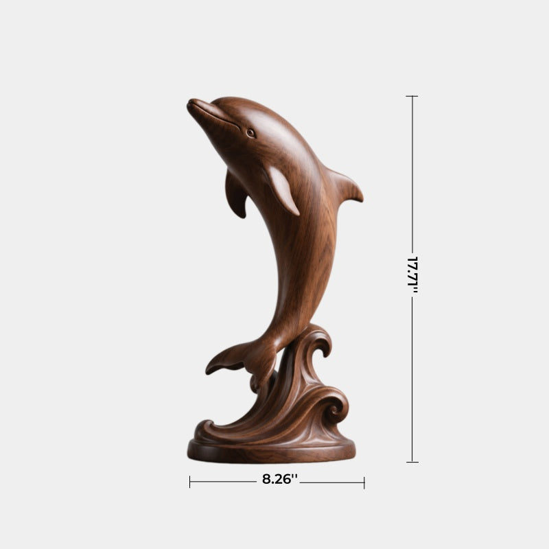 Modern Twisted Wood Sculpture | Abstract Spiral Infinity Art