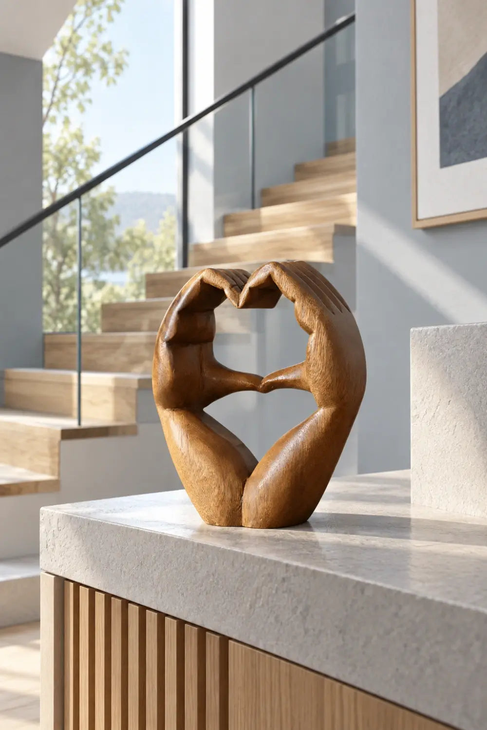 Abstract Wood Sculpture #WAB006