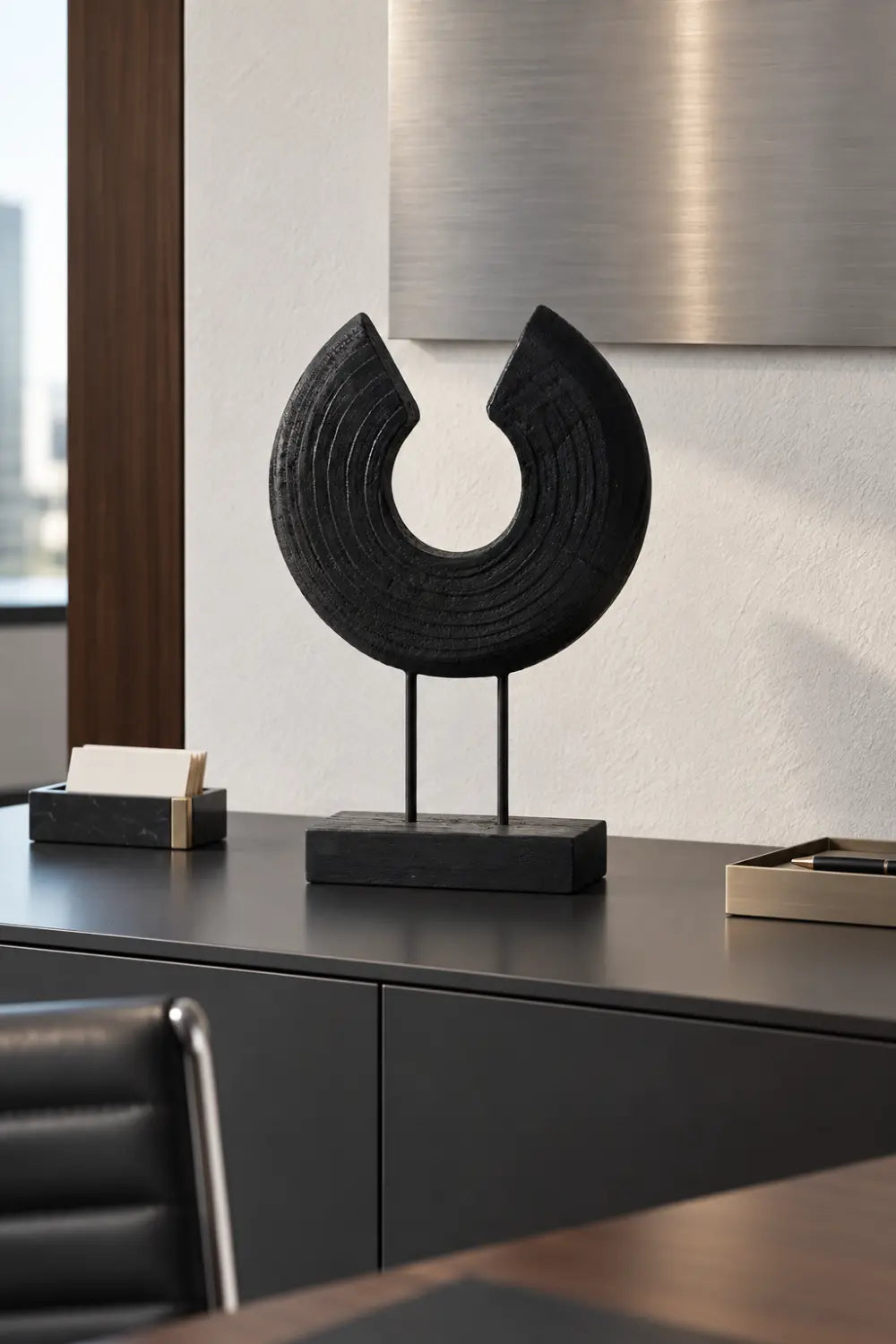 Hand Carving Abstract Ornament Art Ornament Wood Sculpture Wood Crafts Wood Carving Modern Sculpture