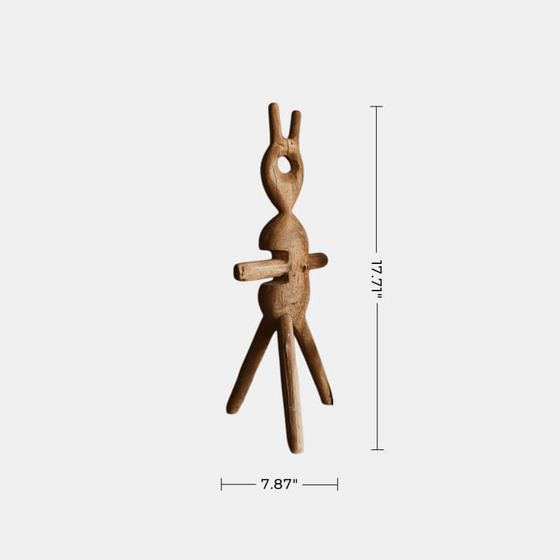 Hand Carving Wood Crafts Wood Sculpture Wood Carving Sculpture Art Ornament Art Decor Home Decor Modern Sculpture