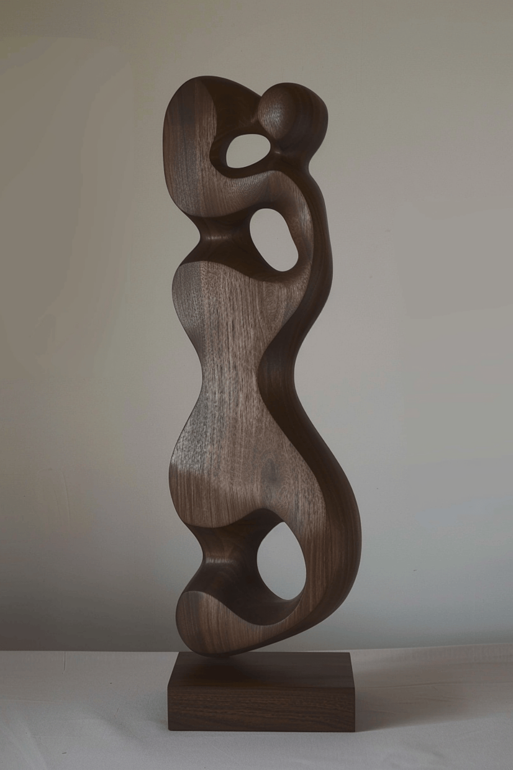 Abstract Wooden Sculpture Hand Carved Wood Art Carving Sculptures