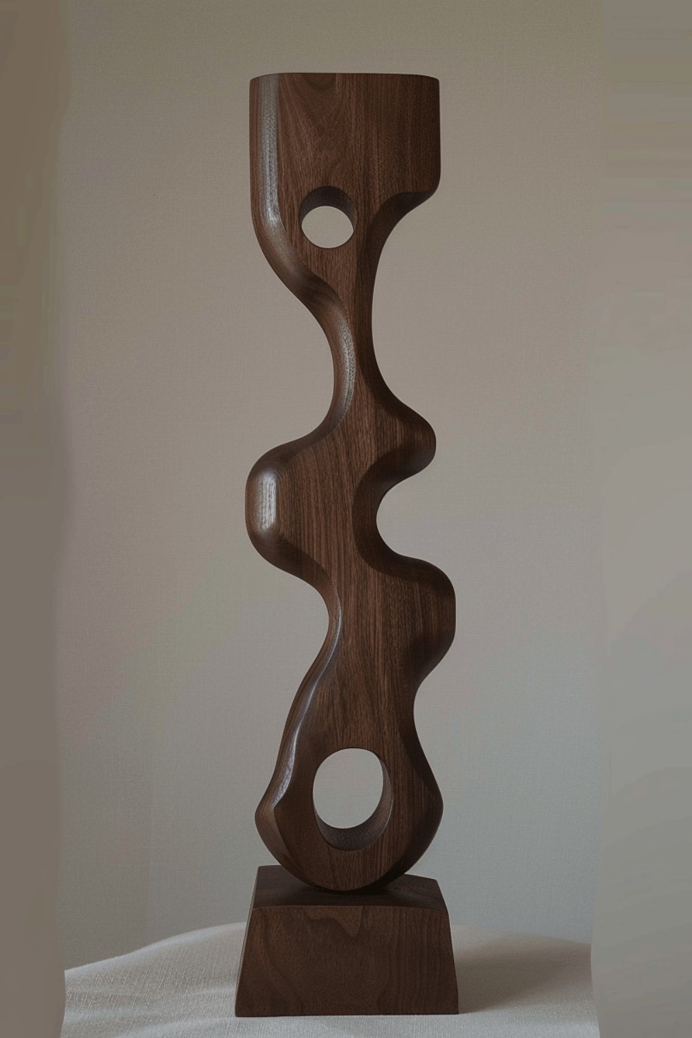 Abstract Wooden Sculpture Hand Carved Wood Art Carving Sculptures