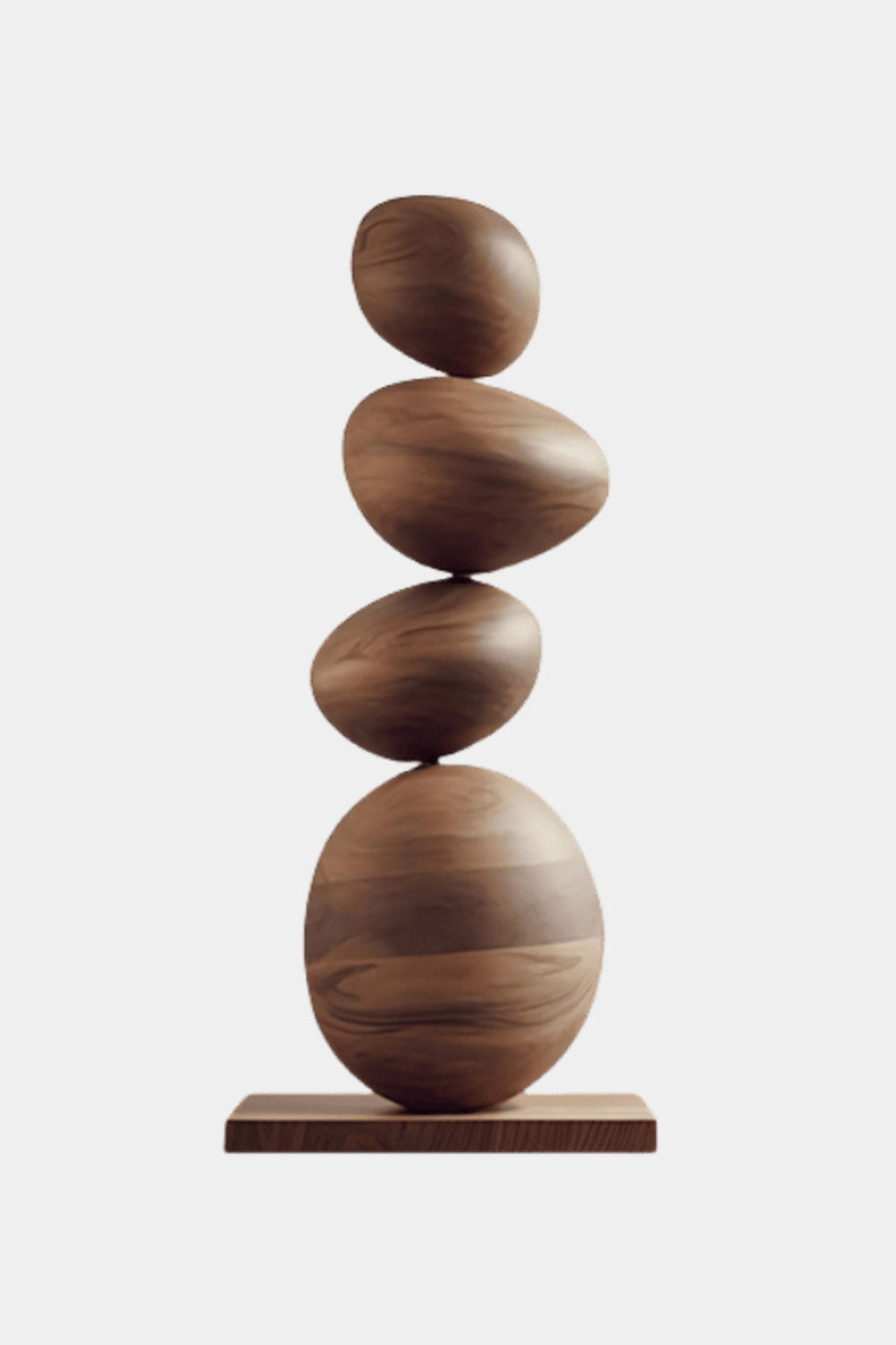Statolith Wood Carving Sculpture Hand Carved Lgare Wood Sculptures 
