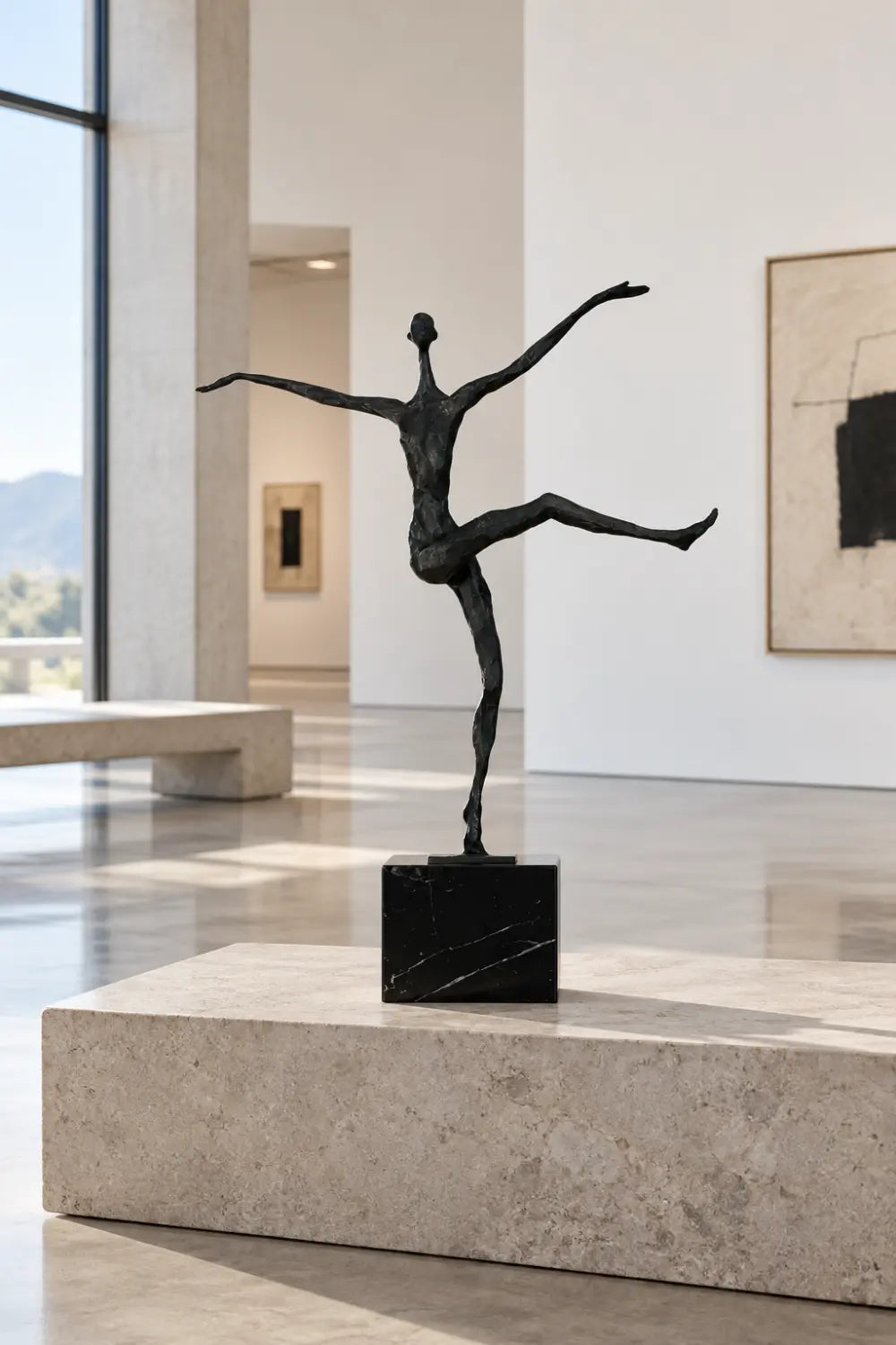 Metal Figure Sculpture Metal People Sculpture Aluminum Statue Metal Man Statue Man Of Steel Sculpture