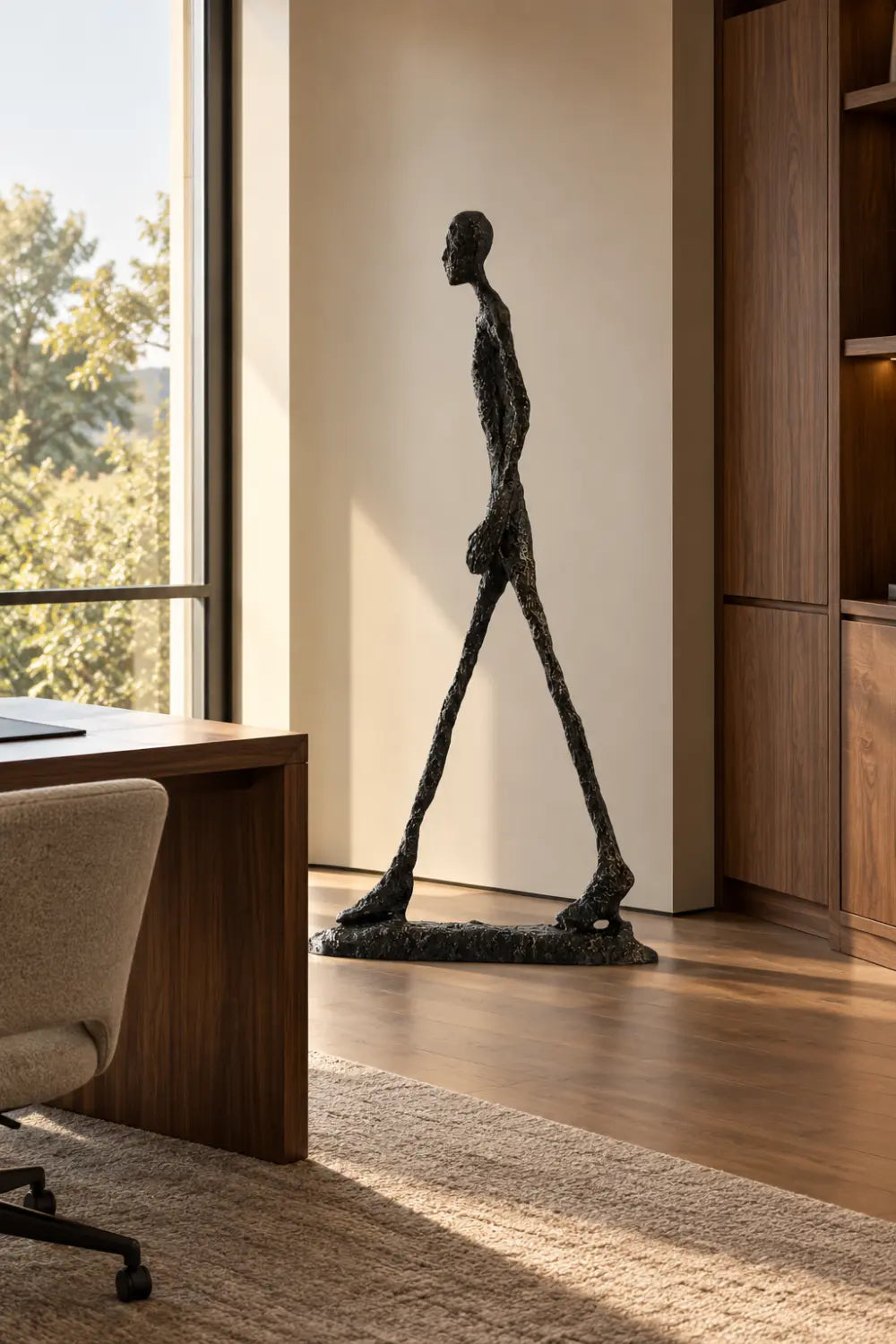Metal Figure Sculpture Metal People Sculpture Aluminum Statue Metal Man Statue Man Of Steel Sculpture