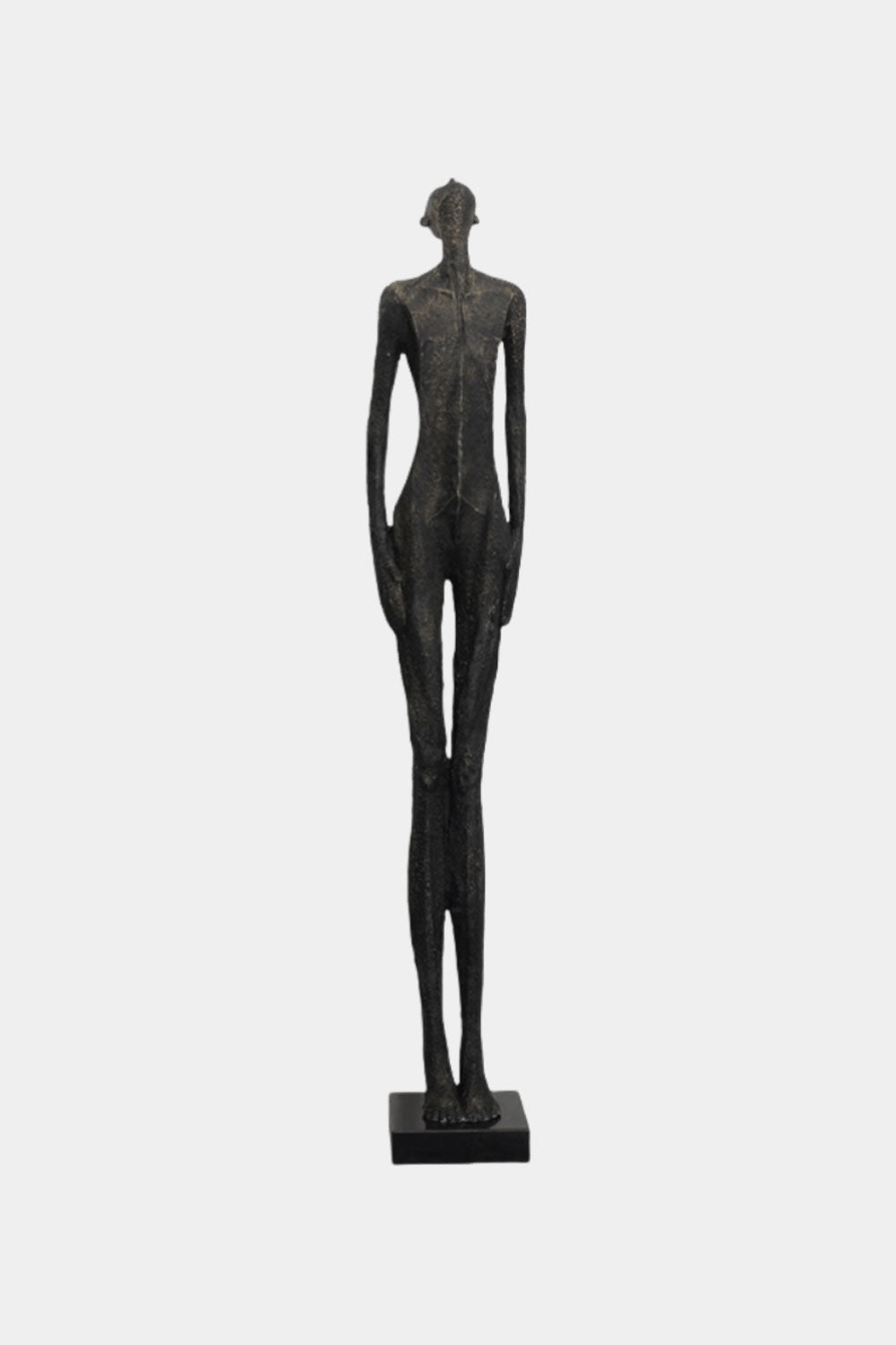 Metal Human Sculpture Fiberglass Human Sculpture Floor Standing Sculpture
