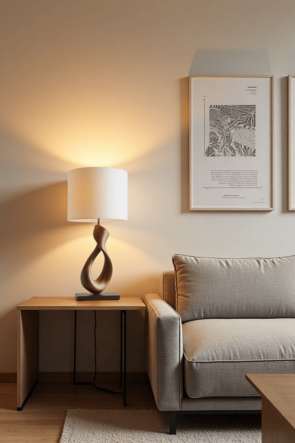 Wooden Art Lamp #WL065