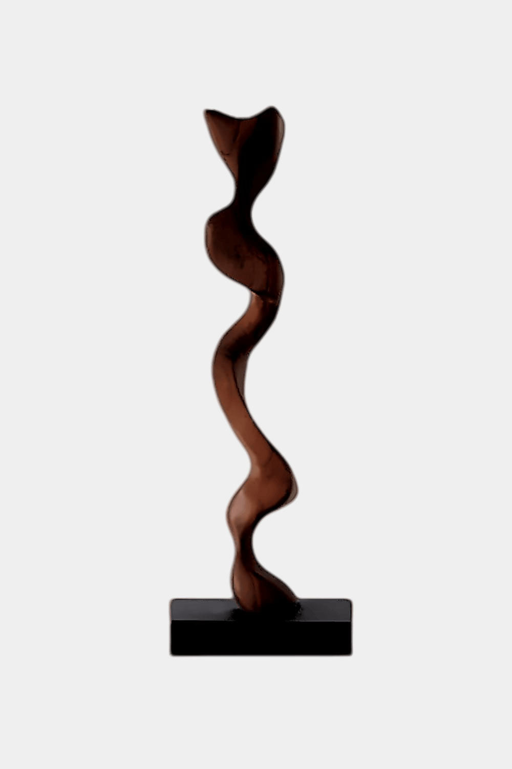 Wood Sculpture Hand Carved Abstract Wooden Sculpture Art Wood Carving