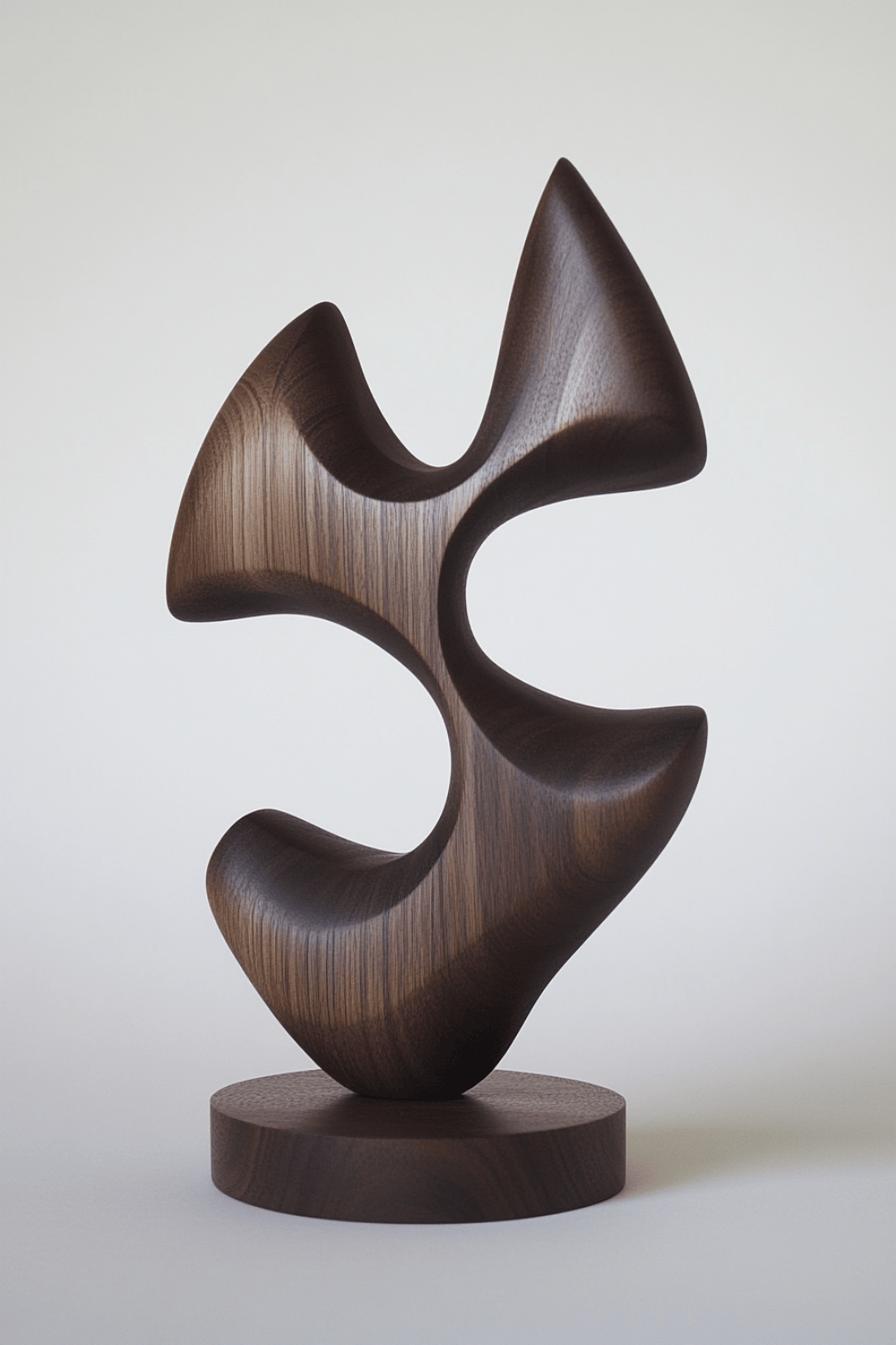 Wood Carving Sculpture With Wood Abstract Wooden Sculpture Art Ornaments