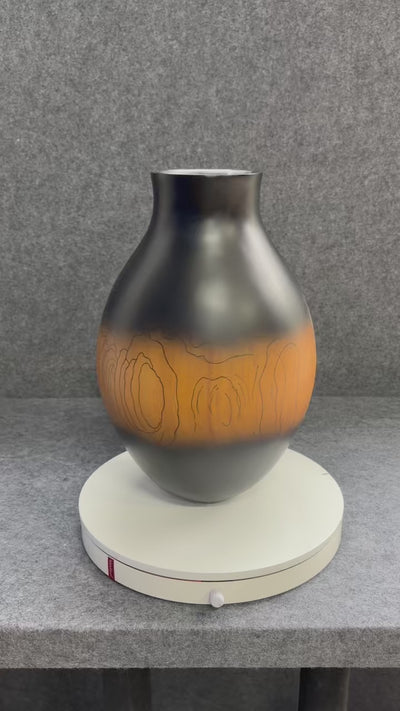 Wood Sculpture Solid Wood Vase Ornaments Hand Carving Art Ornament Wooden Carving Diy Gift Room Decor Home Decor Diy