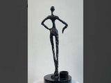 Metal Figure Sculpture Metal People Sculpture Aluminum Statue Metal Man Statue Man Of Steel Sculpture