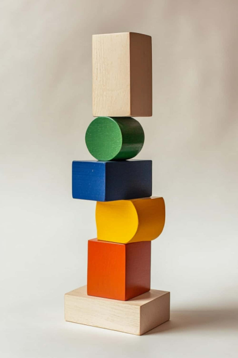Lagre Handmade Wood Carving Sculpture Colorful Wooden Floor Sculpture