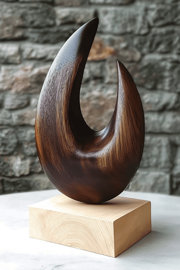 Hand Carving Art Ornament Wood Crafts Wood Carving Wood Sculpture DIY Ornaments Sculpture Art Desktop Decoration