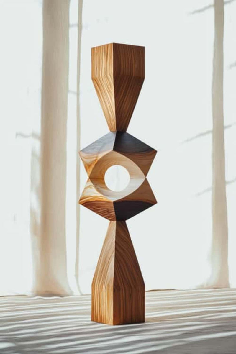 Large Wood Carving Sculpture Home Decor Hand Carved Wooden Sculpture Art