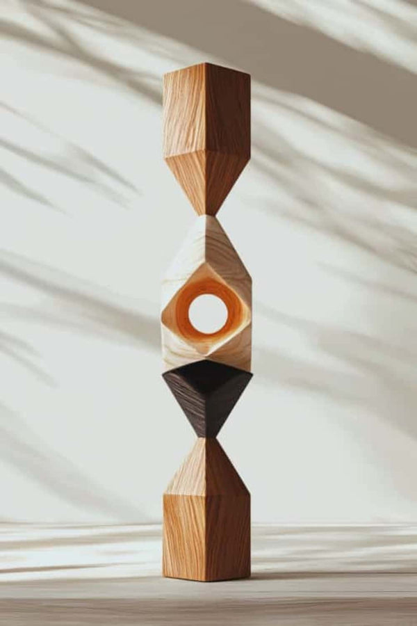 Large Wood Carving Sculpture Home Decor Hand Carved Wooden Sculpture Art