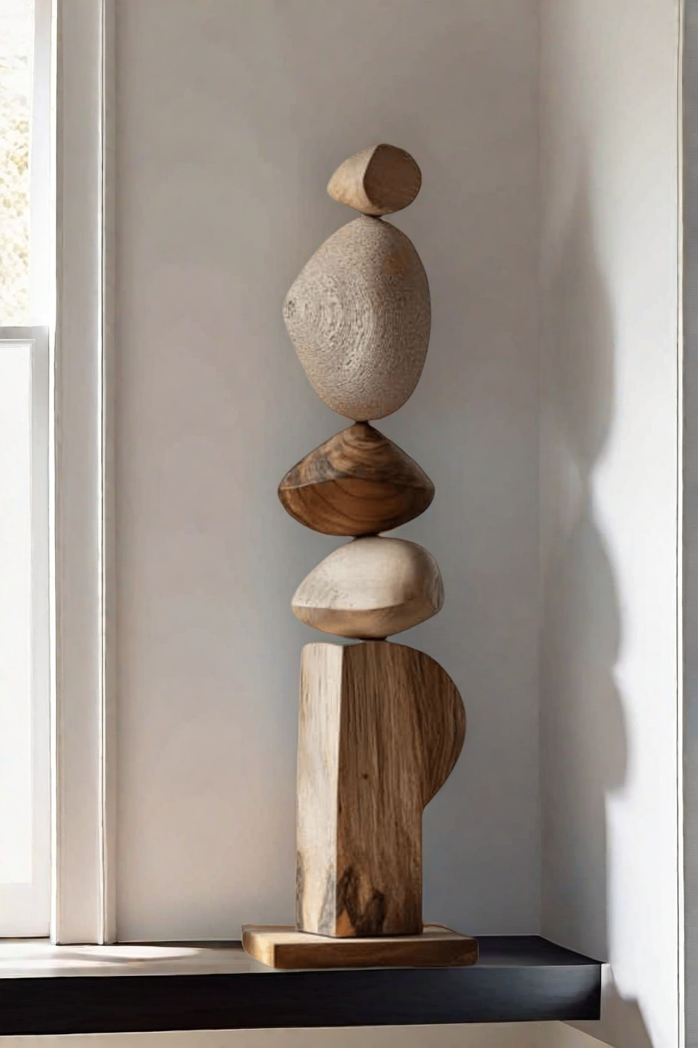 Large Wood Sculpture Wooden Sculpture Wood Carvings Near Me Home Decor