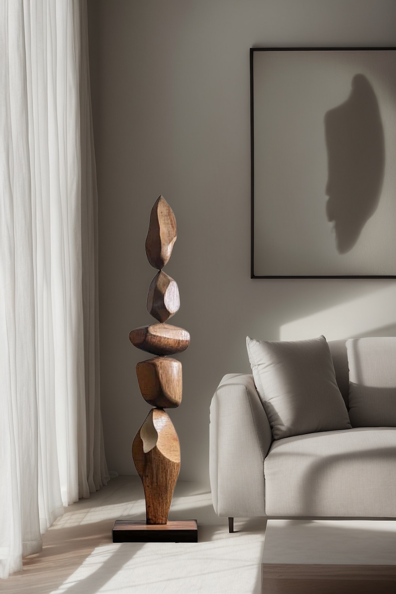 Large Wood Sculpture Wooden Sculpture Wood Carvings Near Me Home Decor