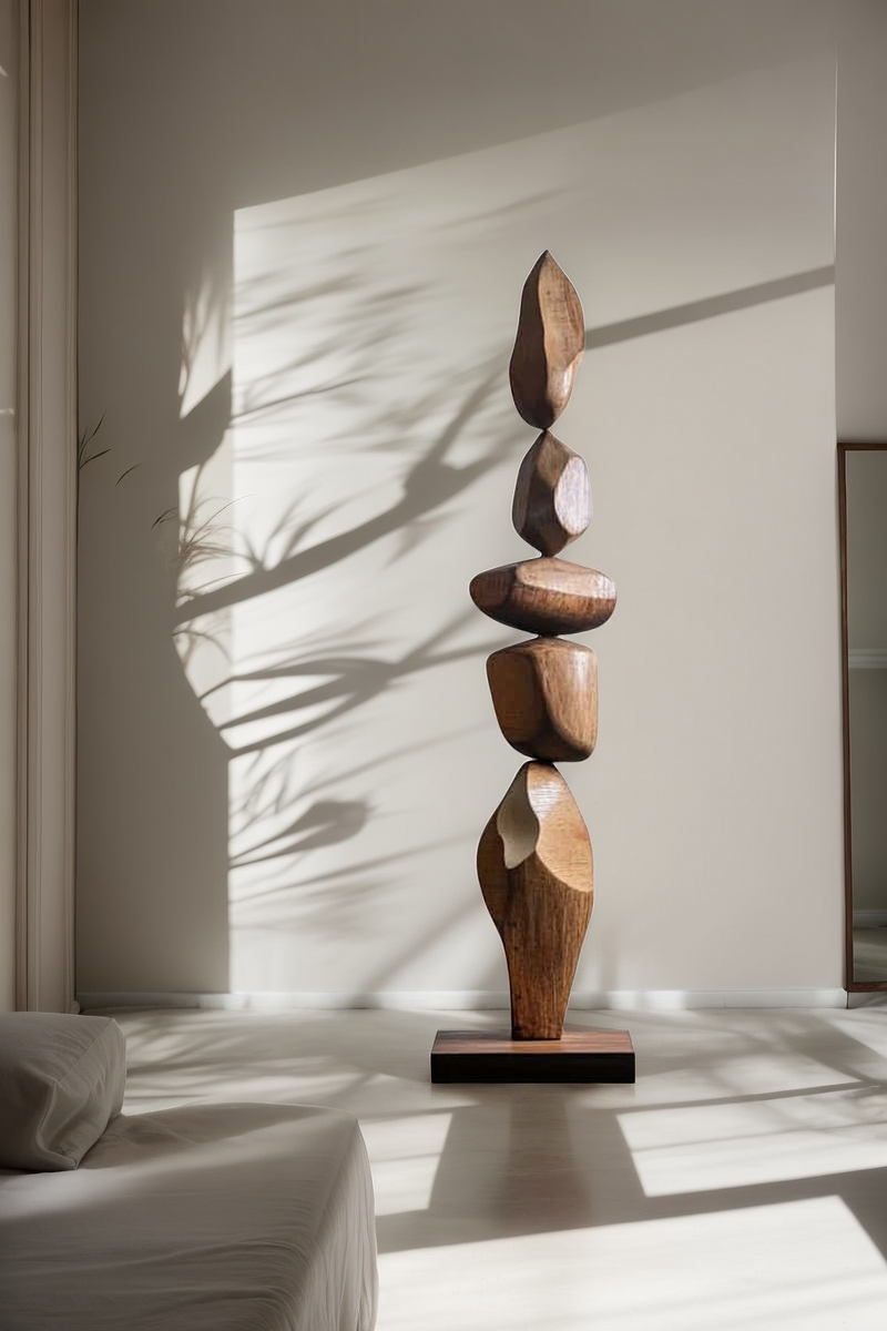 Large Wood Sculpture Wooden Sculpture Wood Carvings Near Me Home Decor