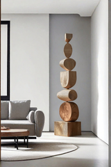 Large Wood Sculpture Wooden Sculpture Wood Carvings Near Me Home Decor