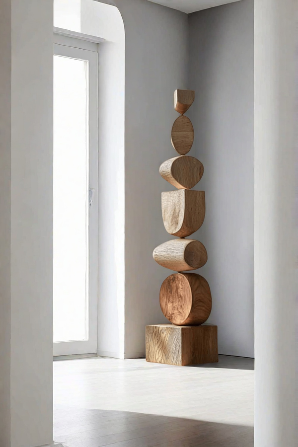 Large Wood Sculpture Wooden Sculpture Wood Carvings Near Me Home Decor