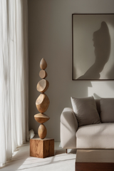 Large Wood Sculpture Wooden Sculpture Wood Carvings Near Me Home Decor