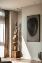 Large Wood Sculpture Wooden Sculpture Wood Carvings Near Me Home Decor