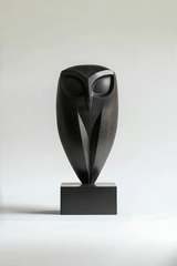 Owl Carvings Wood Wooden Owl Sculpture Statue Wooden Carved Animals