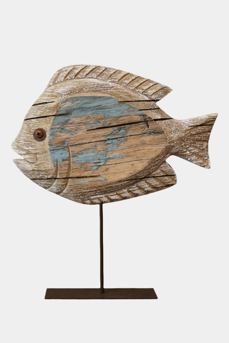 Animal Wood Sculpture Animal Wood Carving Animals Fish Carvings Wood Statue Wooden Carved Animals