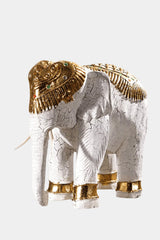 Elephant Wood Carving Hand Carving Wooden Art  Wood Sculpture Animal Crafts Wooden Elephant Statue