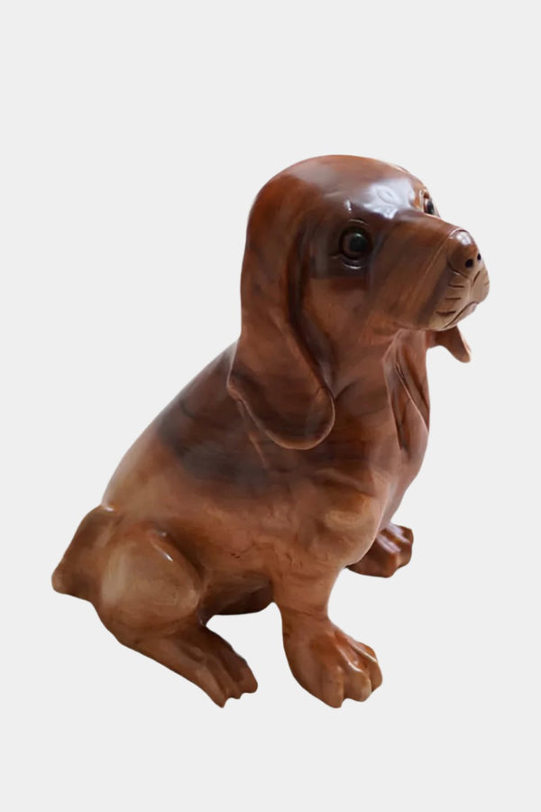 Dog Wood Carving Dog Carving Wood Wooden Dog Statues Wooden Dog Sculpture Animal Wood Sculpture