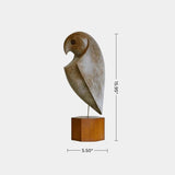 Animal Wood Carving Hand Carving Wooden Art Animal Wood Sculpture Animal Crafts Wooden Bird Statue