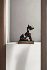 Dog Wood Carving Dog Carving Wood Wooden Dog Statues Wooden Dog Sculpture Animal Wood Sculpture