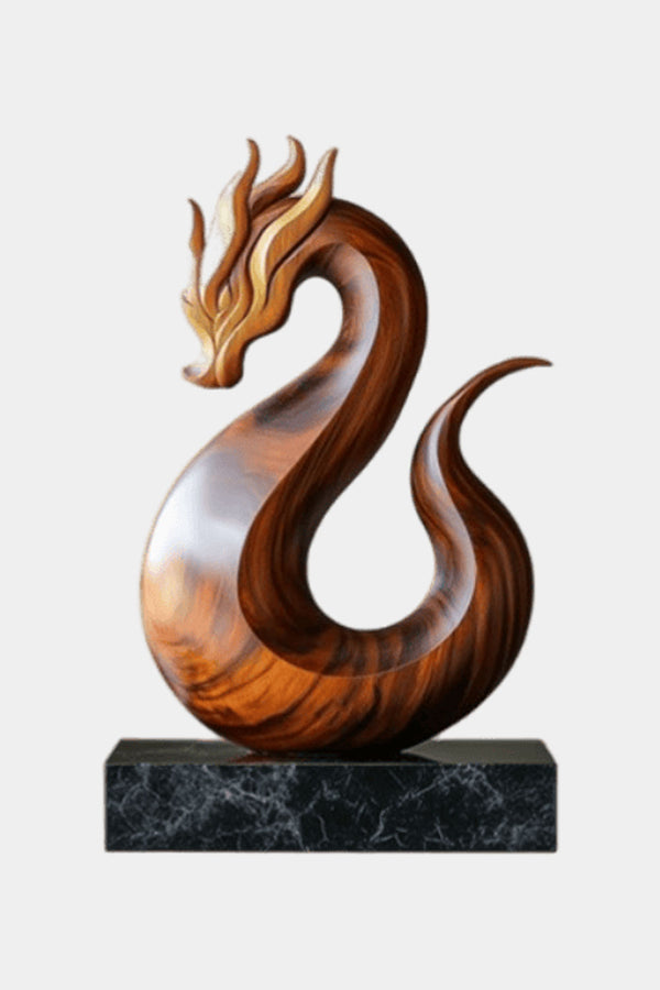 Wooden Carved Animals Wooden Sculptures Abstract Dragon Carvings Wood