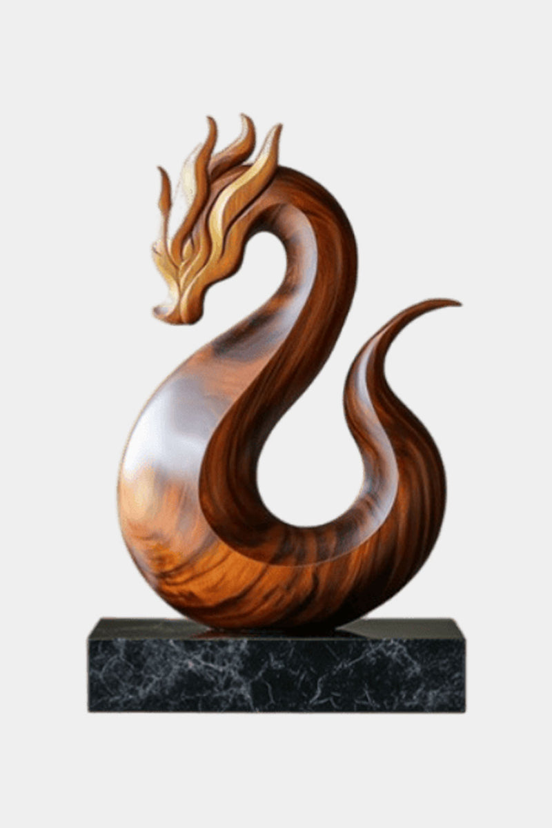 Wooden Carved Animals Wooden Sculptures Abstract Dragon Carvings Wood